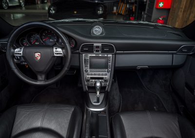 Porsche 997 Carrera 4S Cabrio Basaltschwarz-met Automaat Car Service Visser Porsche