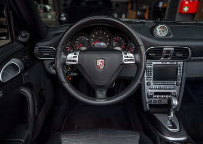 Porsche 997 Carrera 4S Cabrio Basaltschwarz-met Automaat Car Service Visser Porsche