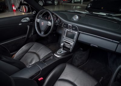 Porsche 997 Carrera 4S Cabrio Basaltschwarz-met Automaat Car Service Visser Porsche