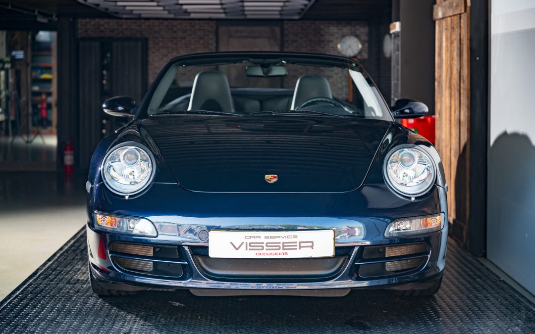 Porsche 997 Carrera S Cabrio Nachtblau-met Handgeschakeld Car Service Visser Porsche
