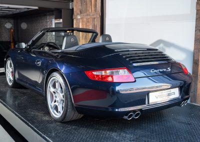 Porsche 997 Carrera S Cabrio Nachtblau-met Handgeschakeld Car Service Visser Porsche