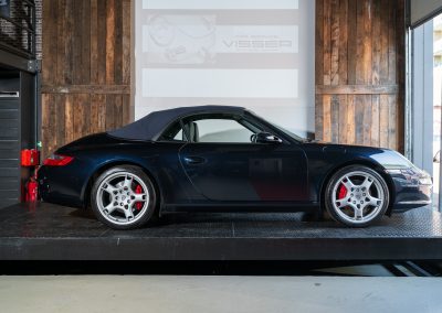 Porsche 997 Carrera S Cabrio Nachtblau-met Handgeschakeld Car Service Visser Porsche