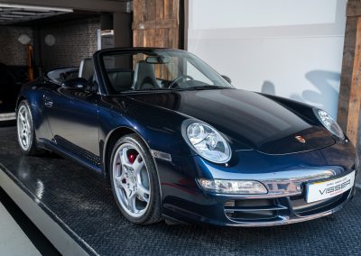 Porsche 997 Carrera S Cabrio Nachtblau-met Handgeschakeld Car Service Visser Porsche