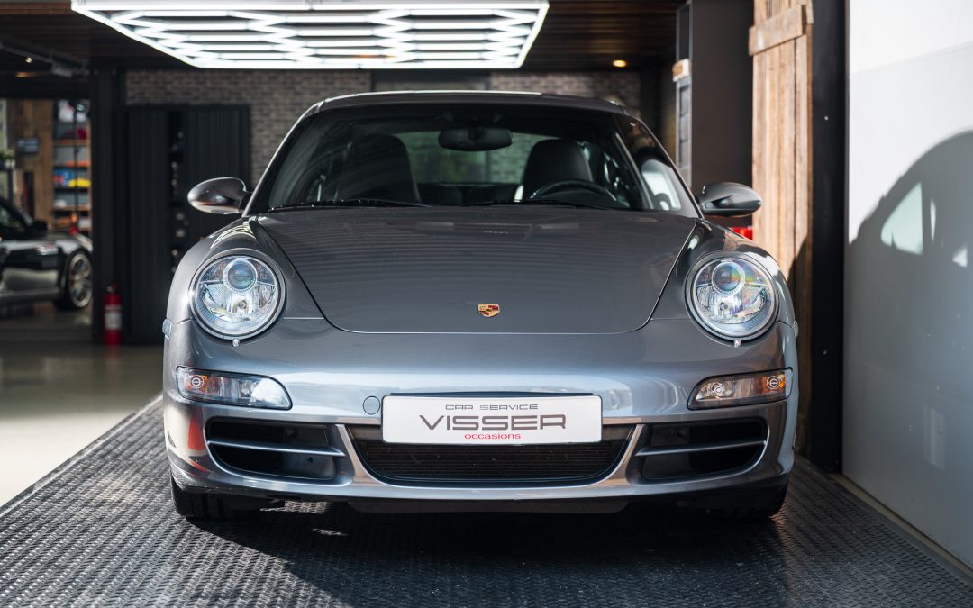Porsche 997 Carrera S Meteorgrau-met Automaat Car Service Visser Porsche