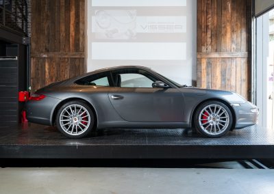 Porsche 997 Carrera S Meteorgrau-met Automaat Car Service Visser Porsche