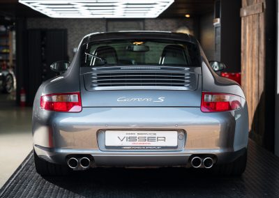 Porsche 997 Carrera S Meteorgrau-met Automaat Car Service Visser Porsche