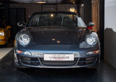 Porsche 997 Carrera 4S Cabriolet Schiefer-met. Car Service Visser