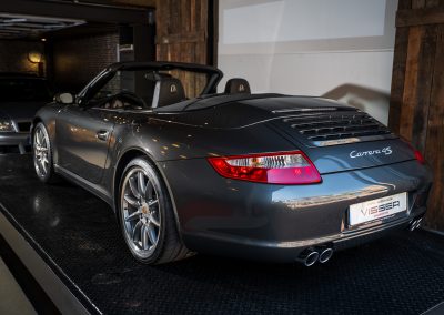Porsche 997 Carrera 4S Cabriolet Schiefer-met. Car Service Visser