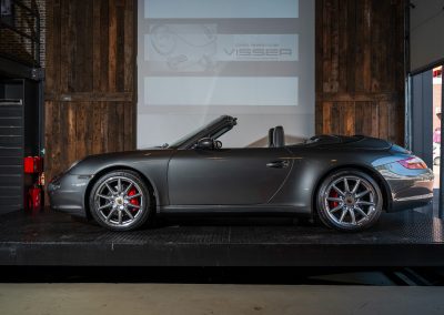 Porsche 997 Carrera 4S Cabriolet Schiefer-met. Car Service Visser