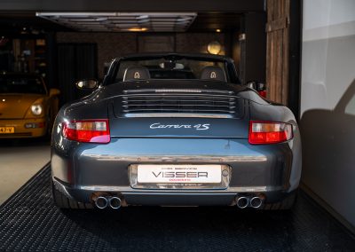 Porsche 997 Carrera 4S Cabriolet Schiefer-met. Car Service Visser
