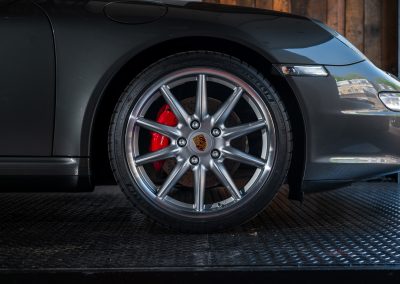Porsche 997 Carrera 4S Cabriolet Schiefer-met. Car Service Visser