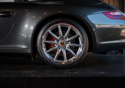 Porsche 997 Carrera 4S Cabriolet Schiefer-met. Car Service Visser