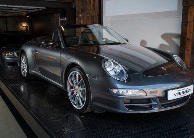 Porsche 997 Carrera 4S Cabriolet Schiefer-met. Car Service Visser