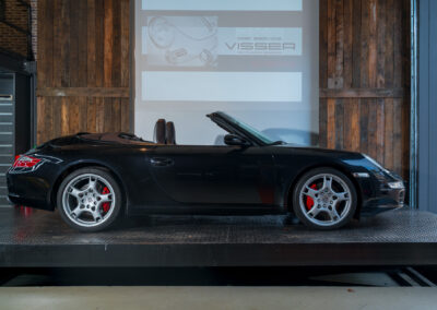 Porsche 997 Carrera S Cabriolet Basaltschwarz Car Service Visser Gespecialiseerd in Porsche