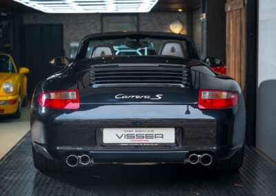 Porsche 997 Carrera S Cabriolet Basaltschwarz Car Service Visser Gespecialiseerd in Porsche