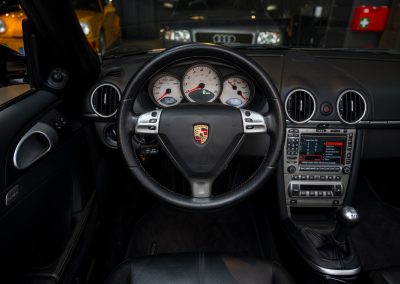 Porsche Boxster S Handgeschakeld Basaltschwarz Car Service Visser