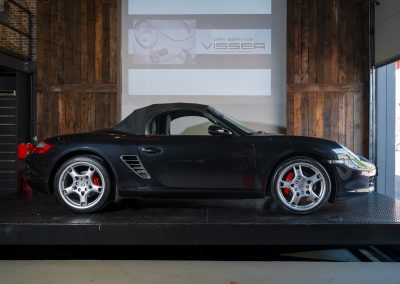 Porsche Boxster S Handgeschakeld Basaltschwarz Car Service Visser
