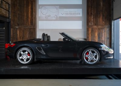 Porsche Boxster S Handgeschakeld Basaltschwarz Car Service Visser