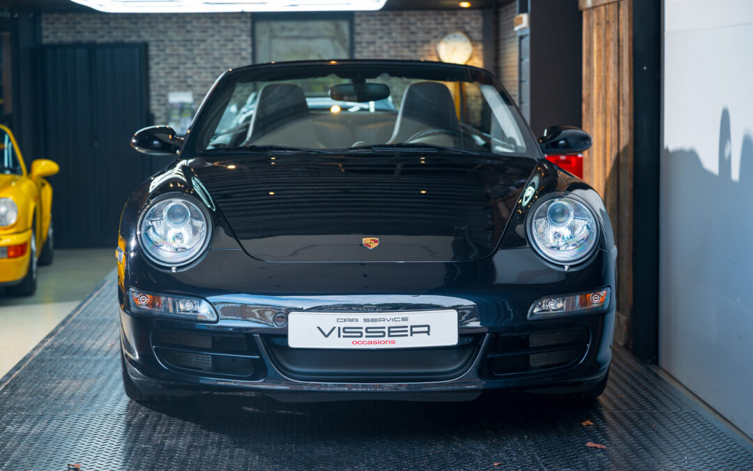Porsche 997 Carrera S Cabriolet Basaltschwarz Car Service Visser Gespecialiseerd in Porsche