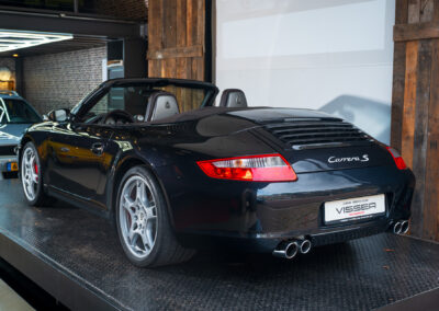 Porsche 997 Carrera S Cabriolet Basaltschwarz Car Service Visser Gespecialiseerd in Porsche