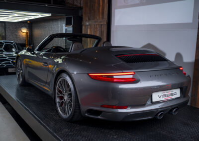 Porsche 991.2 C2 PDK Cabriolet Achatgrau-metallic Car Service Visser Porsche