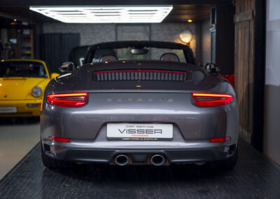 Porsche 991.2 C2 PDK Cabriolet Achatgrau-metallic Car Service Visser Porsche