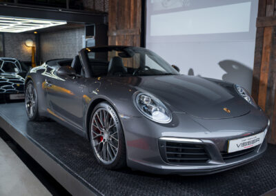 Porsche 991.2 C2 PDK Cabriolet Achatgrau-metallic Car Service Visser Porsche