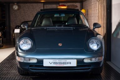 Verkochte Porsches 90 PORSCHE 993 TARGA GROEN Car Service Visser Gespecialiseerd in Porsche