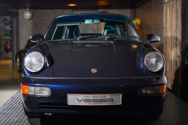 Verkochte Porsches 82 PORSCHE 964 Carrera 2 Cabriolet Nachtblau-met Car Service Visser Gespecialiseerd in Porsche