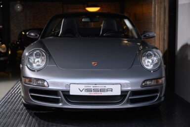Verkochte Porsches 83 PORSCHE 997 S Carrera 2 Cabriolet Sealgrau-met Car Service Visser Gespecialiseerd in Porsche