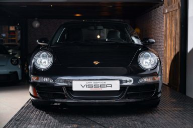 Verkochte Porsches 46 Porsche 997 2S handgeschakelde coupe basaltschwarz metallic car service visser gespecialiseerd in Porsche