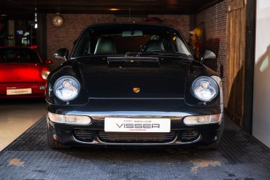 Verkochte Porsches 34 Porsche 993 Carrera 4S handgeschakelde coupe schwarz perlcolor Car Service Visser Gespecialiseerd in Porsche Hilversum