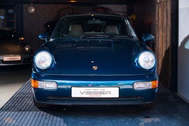 Verkochte Porsches 32 Porsche 964 Carrera 2 Handgeschakelde Coupé Amazonagrun metallic Car Service Visser Gespecialiseerd in Porsche
