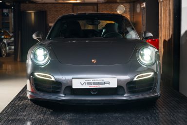 Verkochte Porsches 23 Porsche 991.1 Turbo S PDK coupe Achatgraumetallic Car Service Visser Gespecialiseerd in Porsche Hilversum