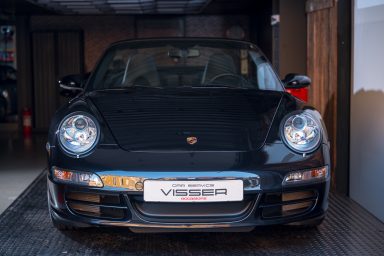 Porsche 997 Carrera 4S handgeschakelde cabriolet Basaltschwarz-metallic Car Service Visser Gespecialiseerd in Porsche Hilversum